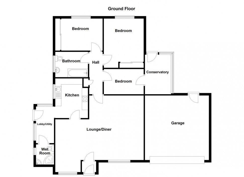 Floorplan for Wellgarth, Halifax