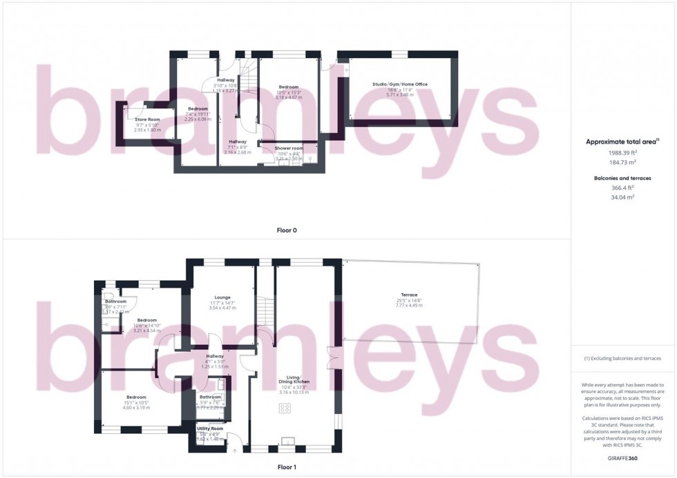 Floorplan for Church Street, Golcar, Huddersfield