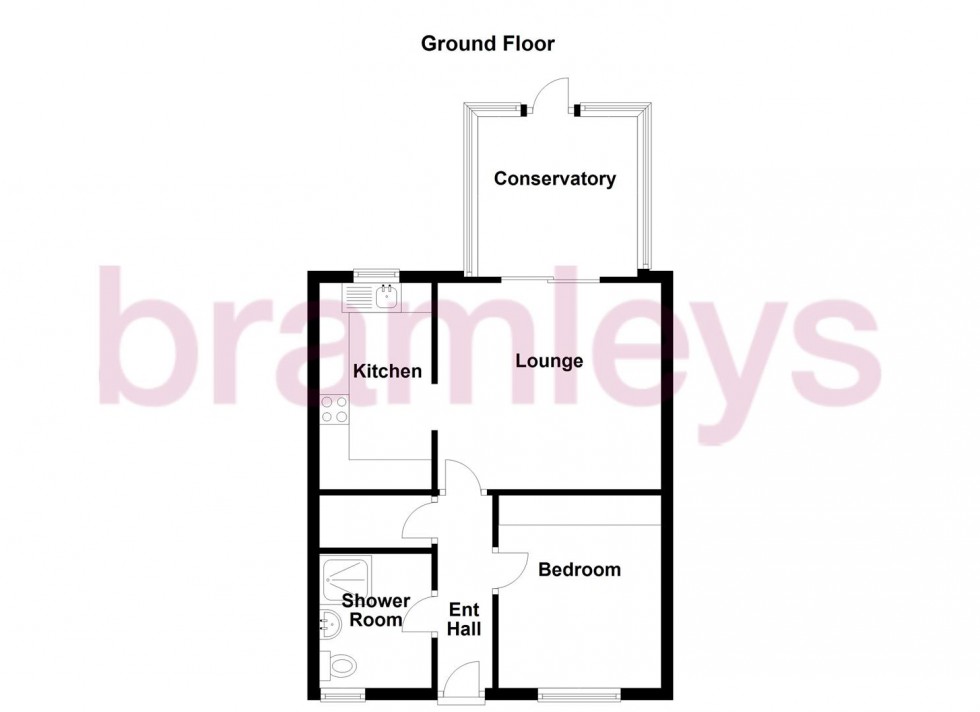 Floorplan for St. Johns Court, Lepton