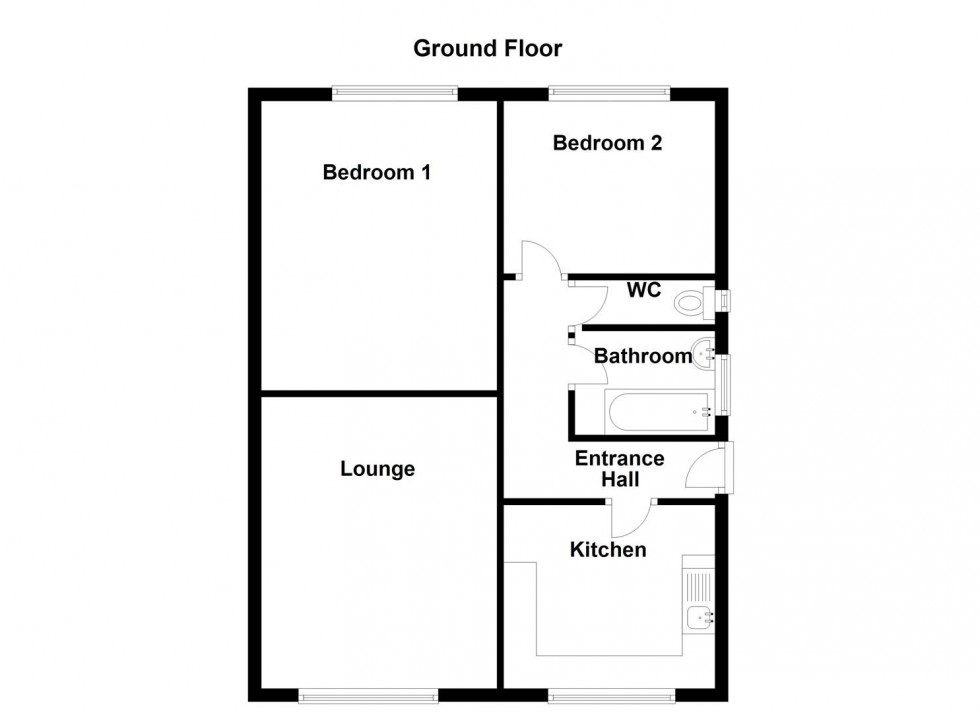 Floorplan for Halifax Road, Liversedge