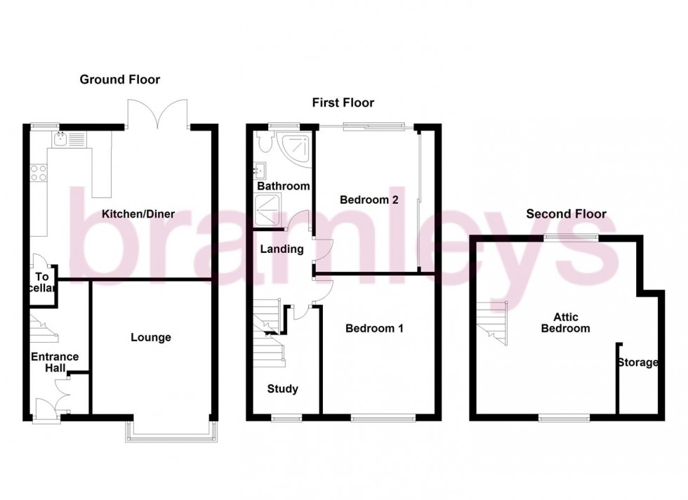 Floorplan for Greenhead Lane, Huddersfield