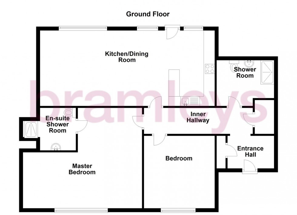 Floorplan for Crossley Ward, Haworth Close, Halifax