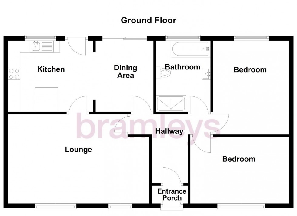 Floorplan for Jackson Meadows, Barkisland