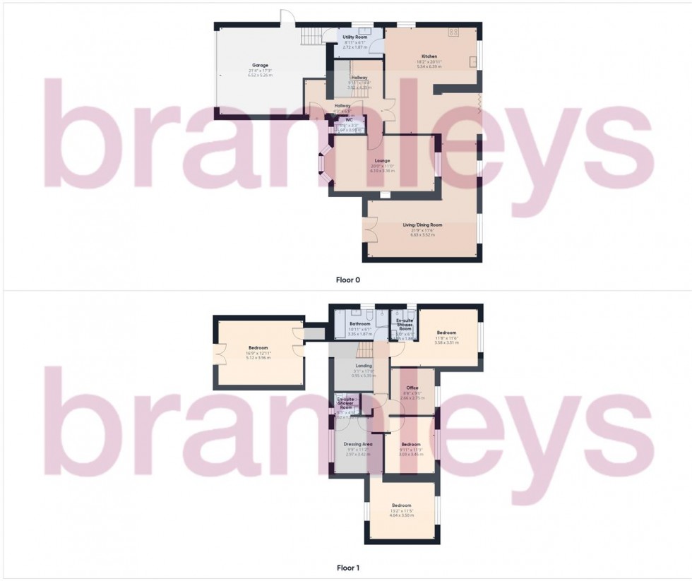 Floorplan for Park Drive, Mirfield