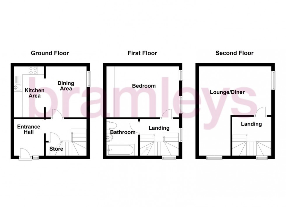 Floorplan for Highfields Court, Highfield Road, Huddersfield