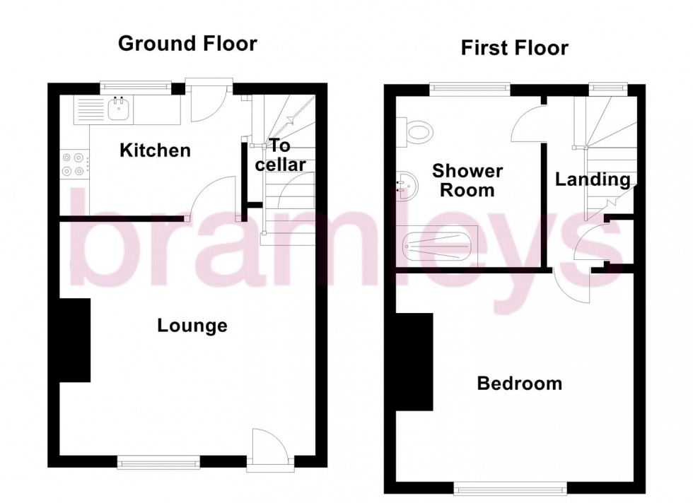 Floorplan for Broomfield Road, Marsh, Huddersfield