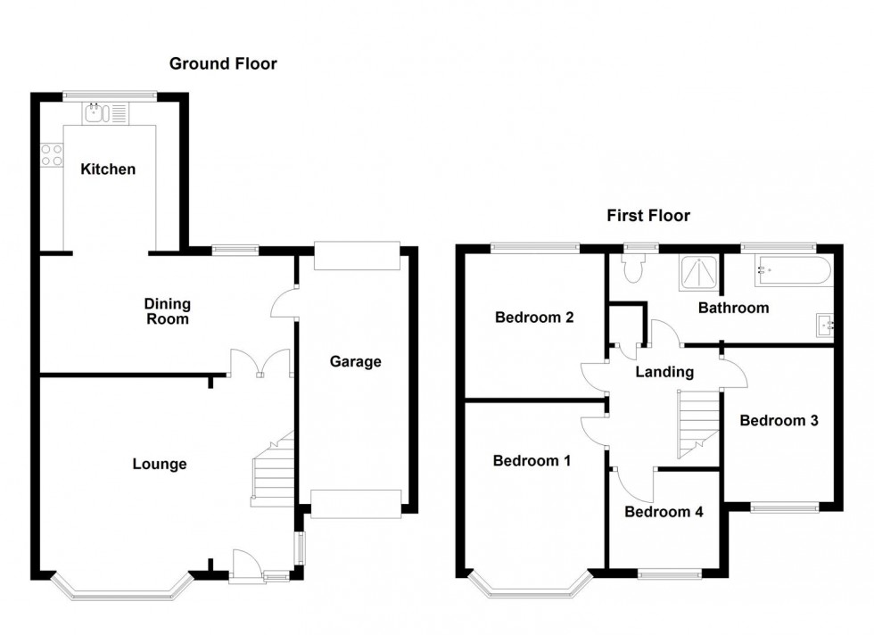 Floorplan for Slipper Lane, Mirfield