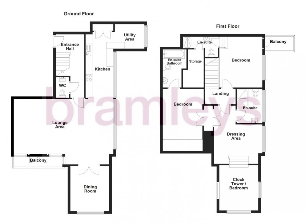 Floorplan for Park Road, Elland