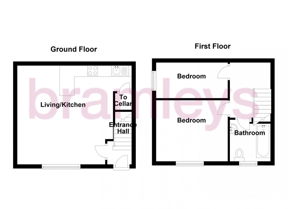 Floorplan for Thorncliffe Street, Lindley, Huddersfield