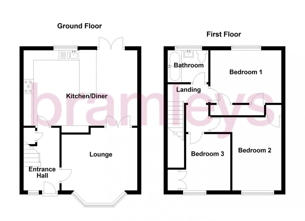 Floorplan for Dolfin Place, Huddersfield