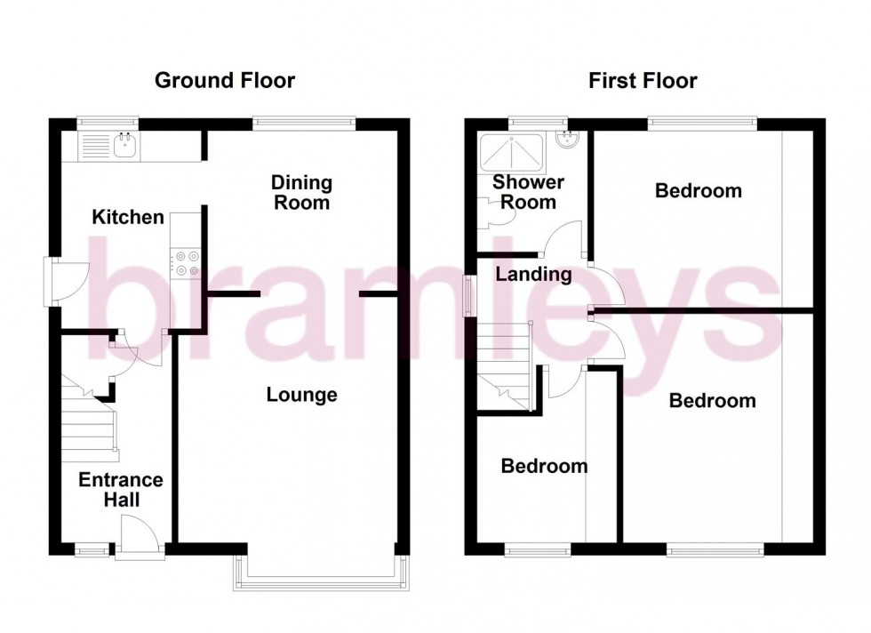 Floorplan for Kirkstone Avenue, Huddersfield