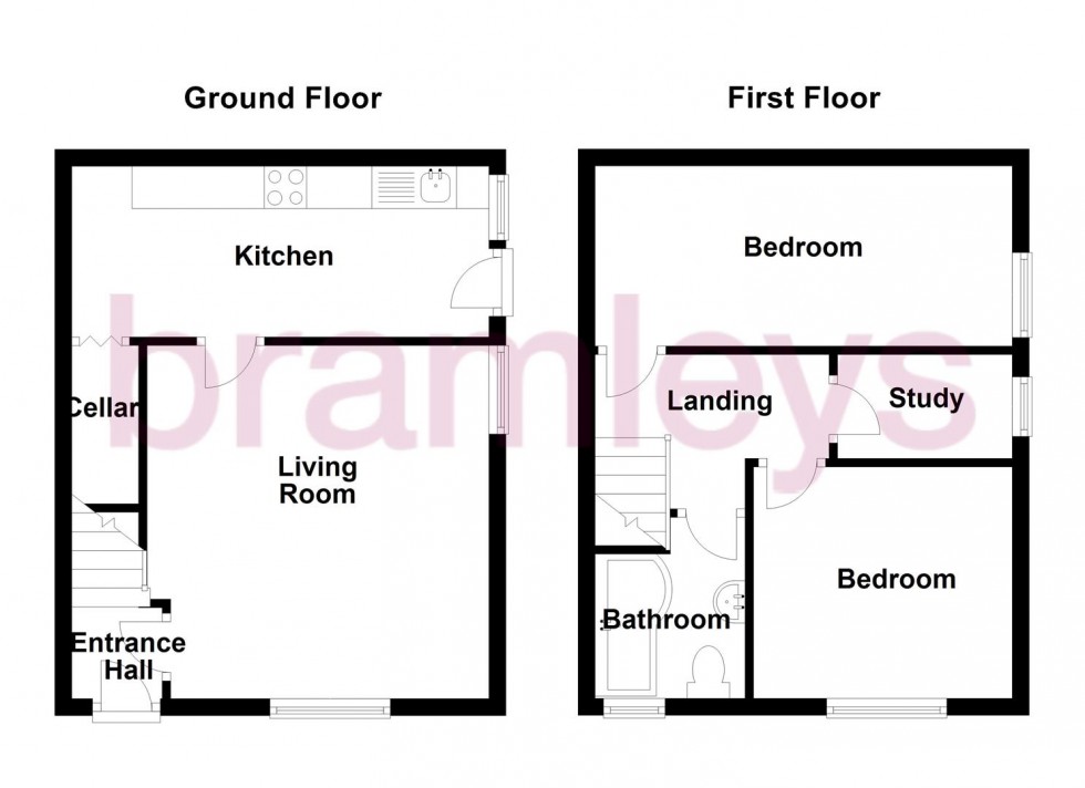 Floorplan for Craven Street, Cowlersley, Huddersfield