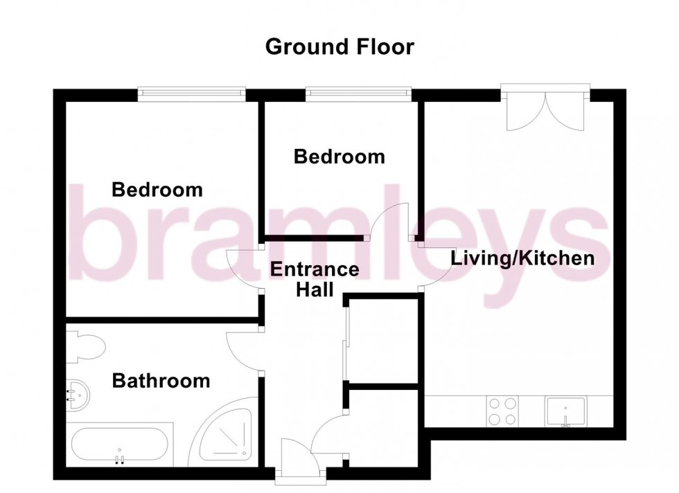 Floorplan for Firth Street, Huddersfield