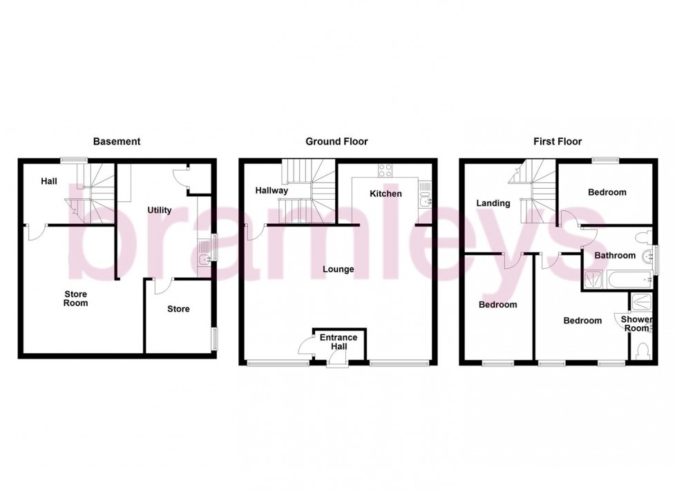 Floorplan for Lower Wellhouse, Golcar, Huddersfield