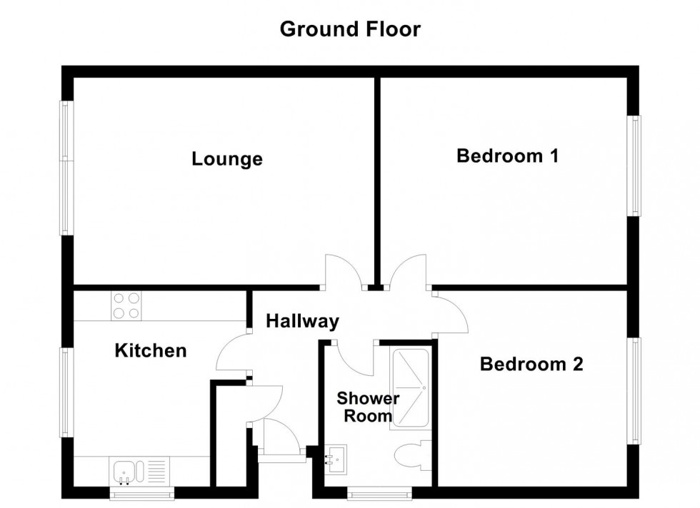 Floorplan for Westfields Avenue, Mirfield