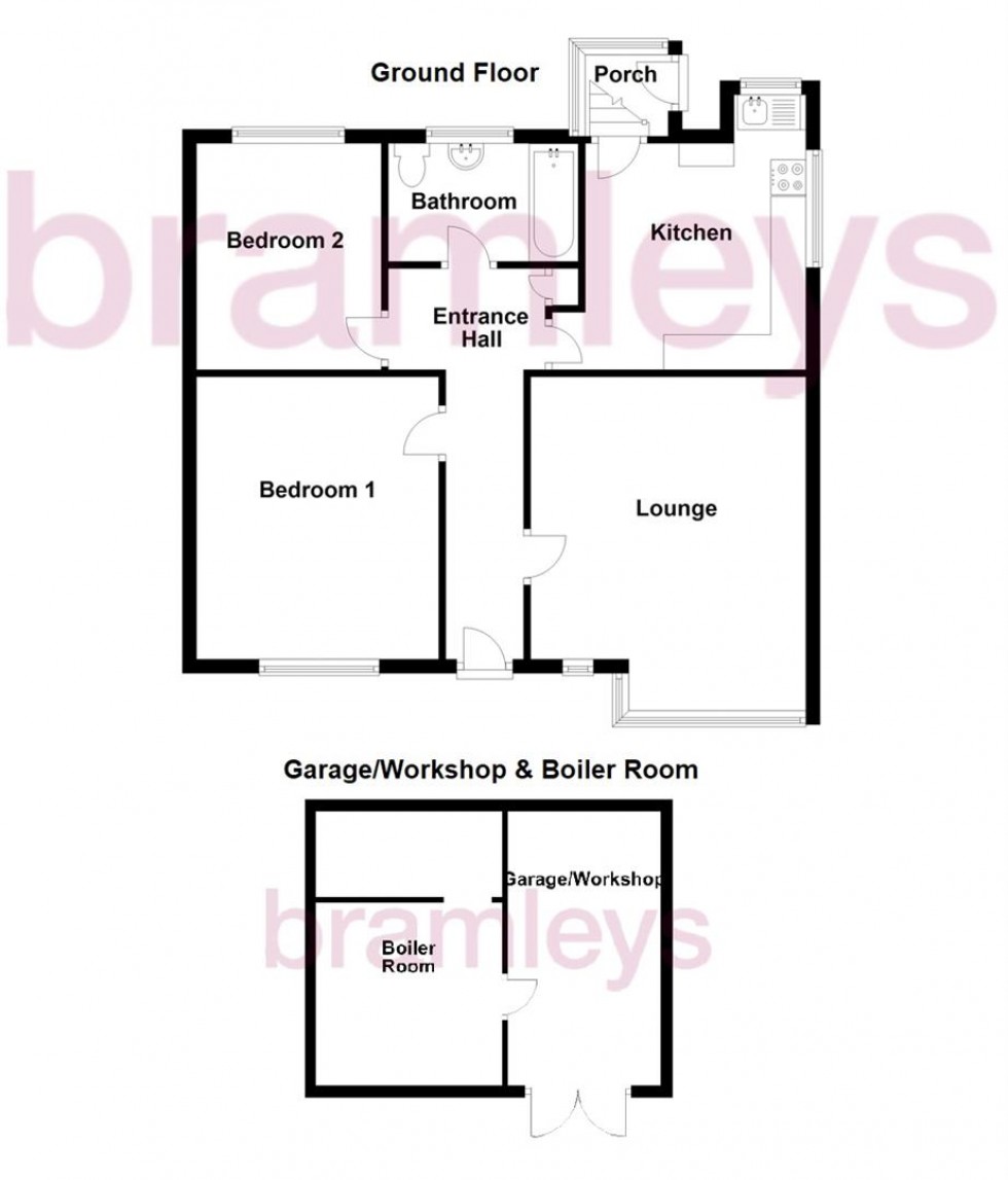 Floorplan for Regent Road, Kirkheaton, Huddersfield