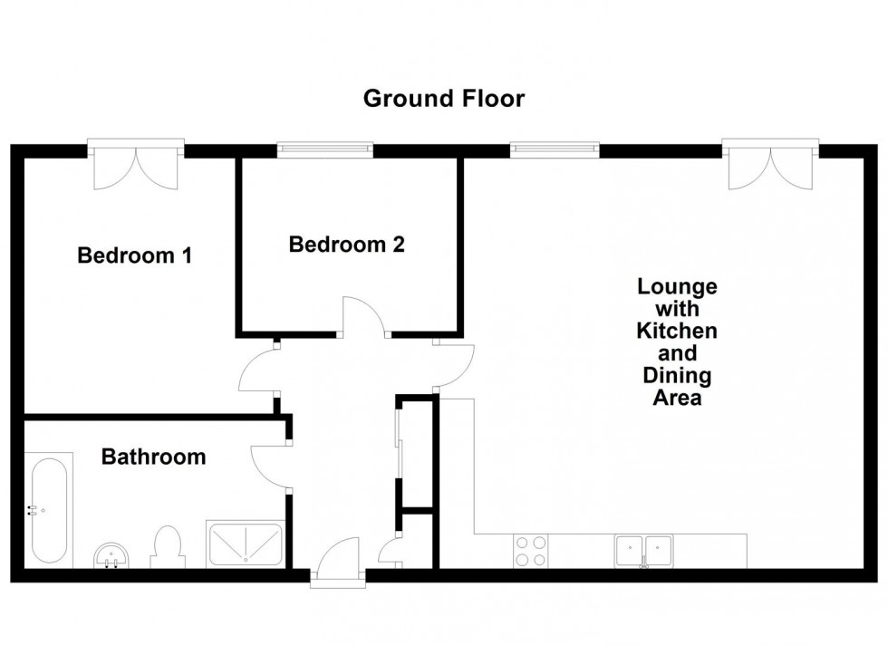 Floorplan for The Melting Point, Firth Street, Huddersfield