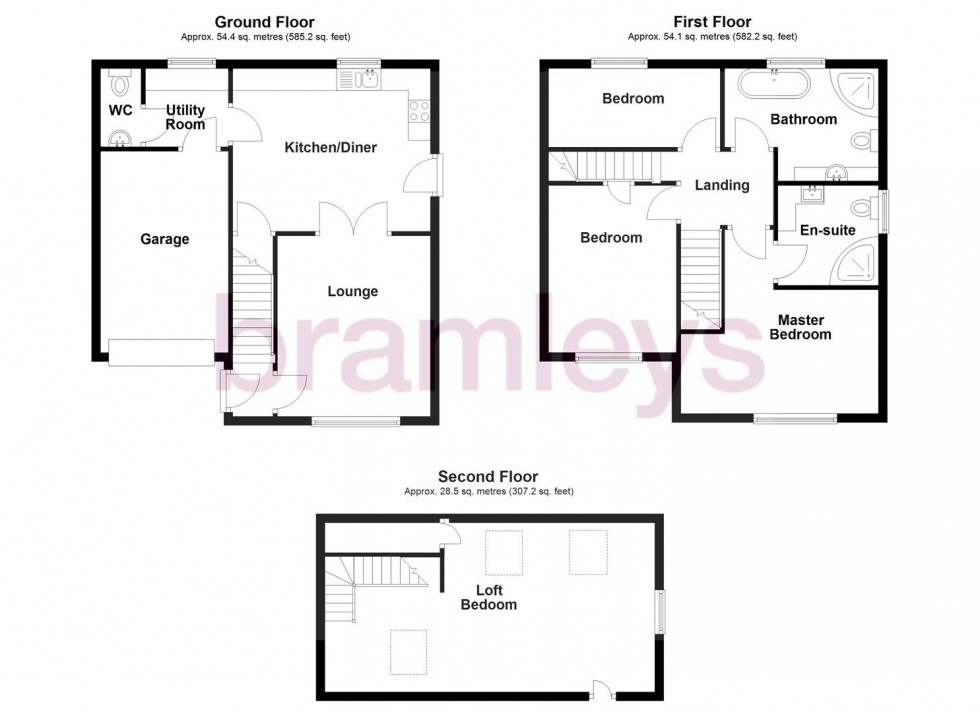 Floorplan for Ainley Street, Elland