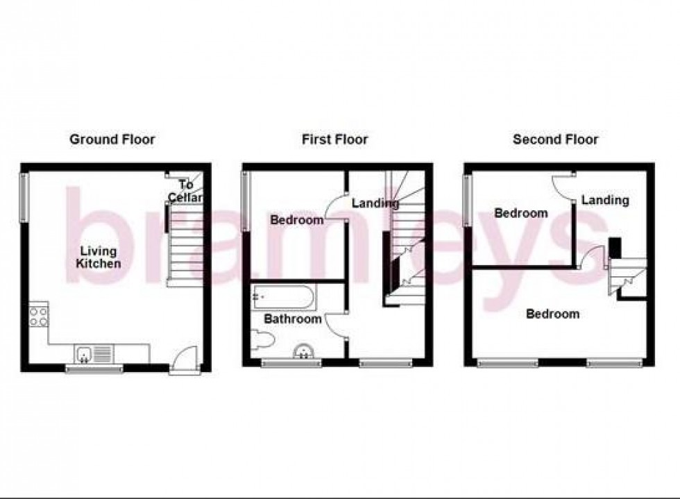 Floorplan for Huddersfield Road, Honley, Huddersfield