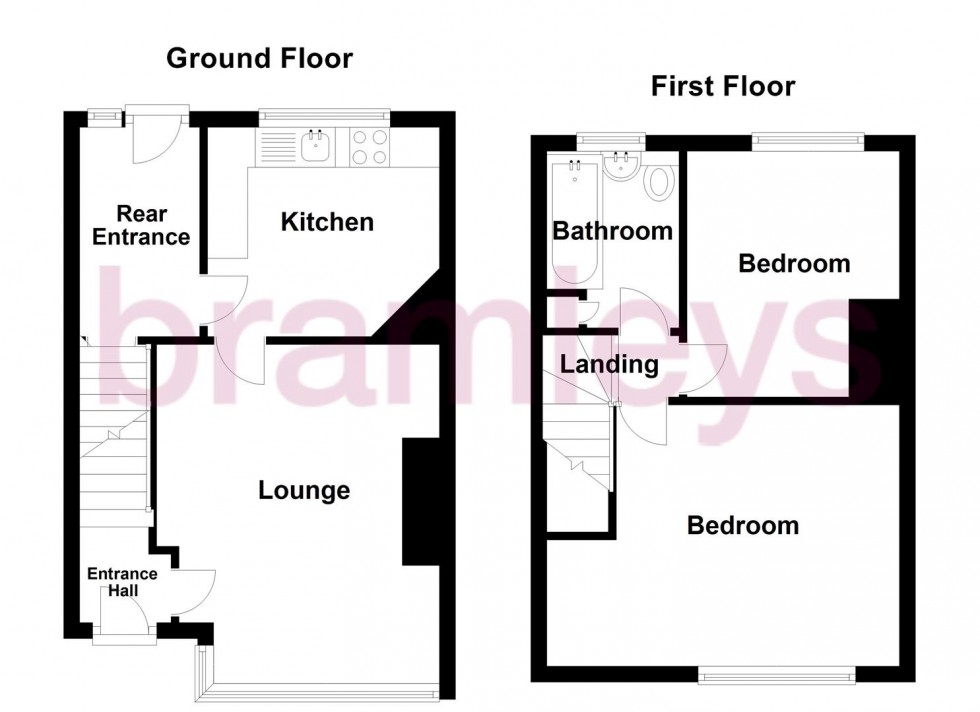 Floorplan for Reservoir Road, Halifax