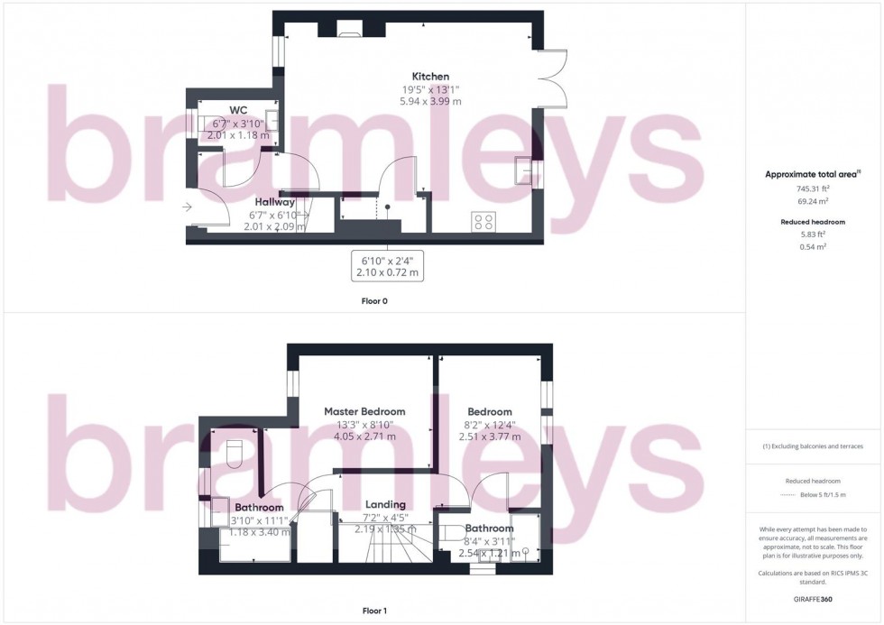 Floorplan for Beech Court, Farnley Tyas