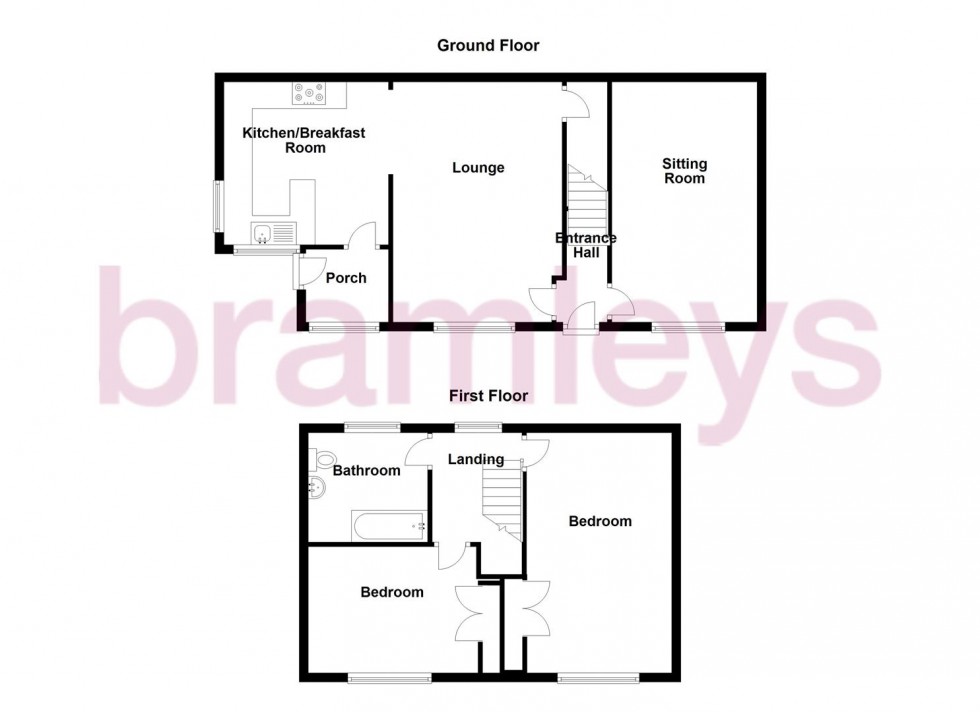 Floorplan for Manor Road, Farnley Tyas