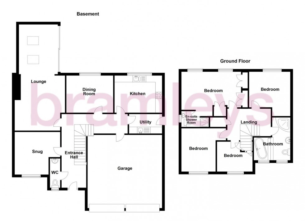 Floorplan for Blacksmiths Fold, Almondbury, Huddersfield