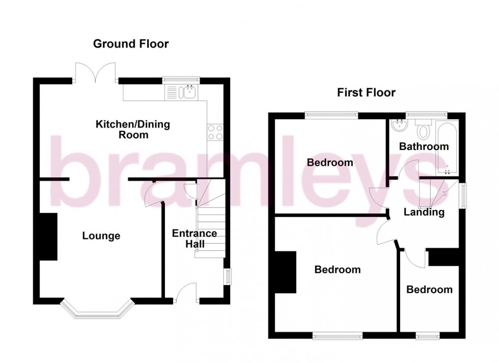 Floorplan for Chevinedge Crescent, Halifax