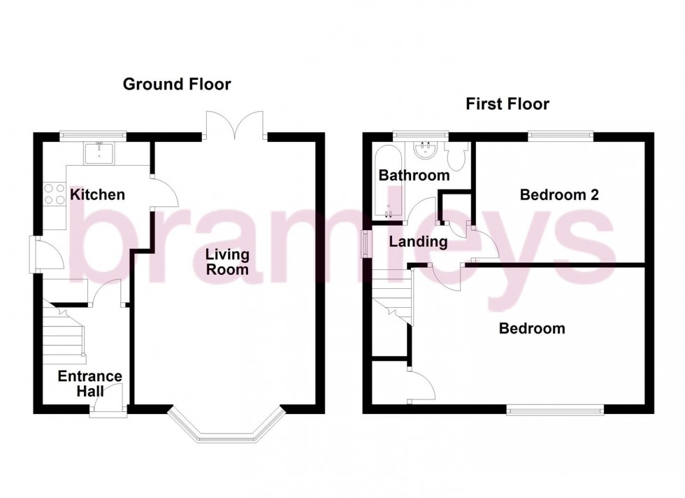 Floorplan for Wilton Avenue, Huddersfield