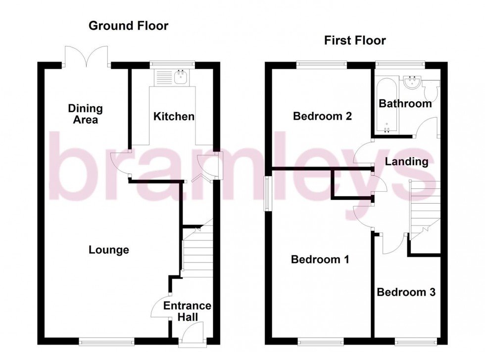 Floorplan for Tyndale Walk, Batley