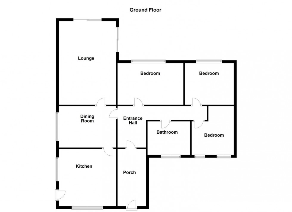 Floorplan for Stocks Bank Road, Mirfield