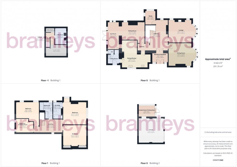 Floorplan for Fenay Lane, Almondbury, Huddersfield