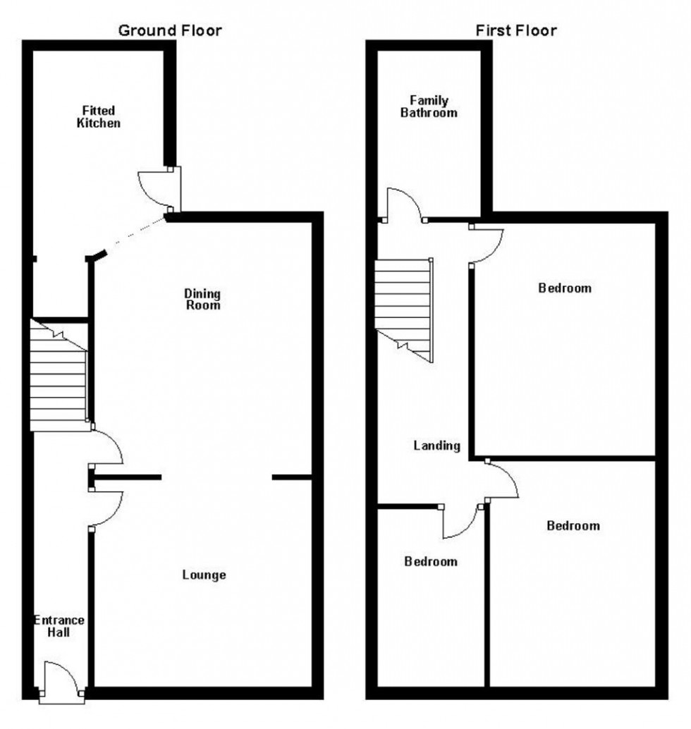 Floorplan for Waverley Road, Elland