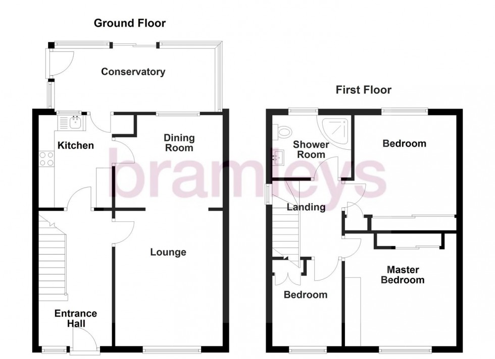 Floorplan for Round Hill, Holmfield, Halifax