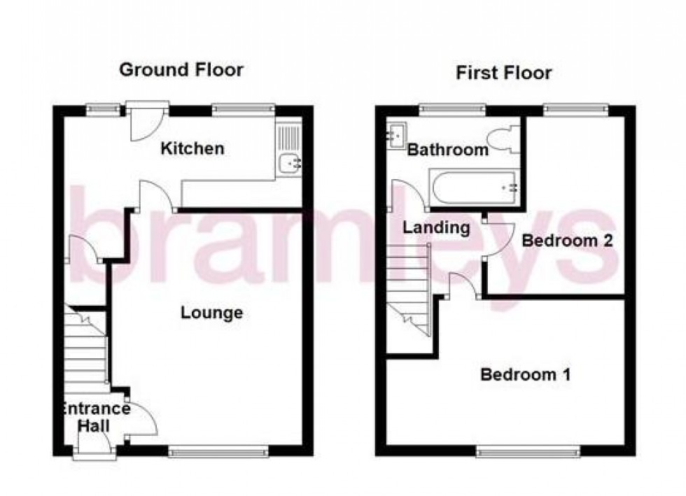 Floorplan for Apple House Terrace, Stocks Lane, Luddendenfoot