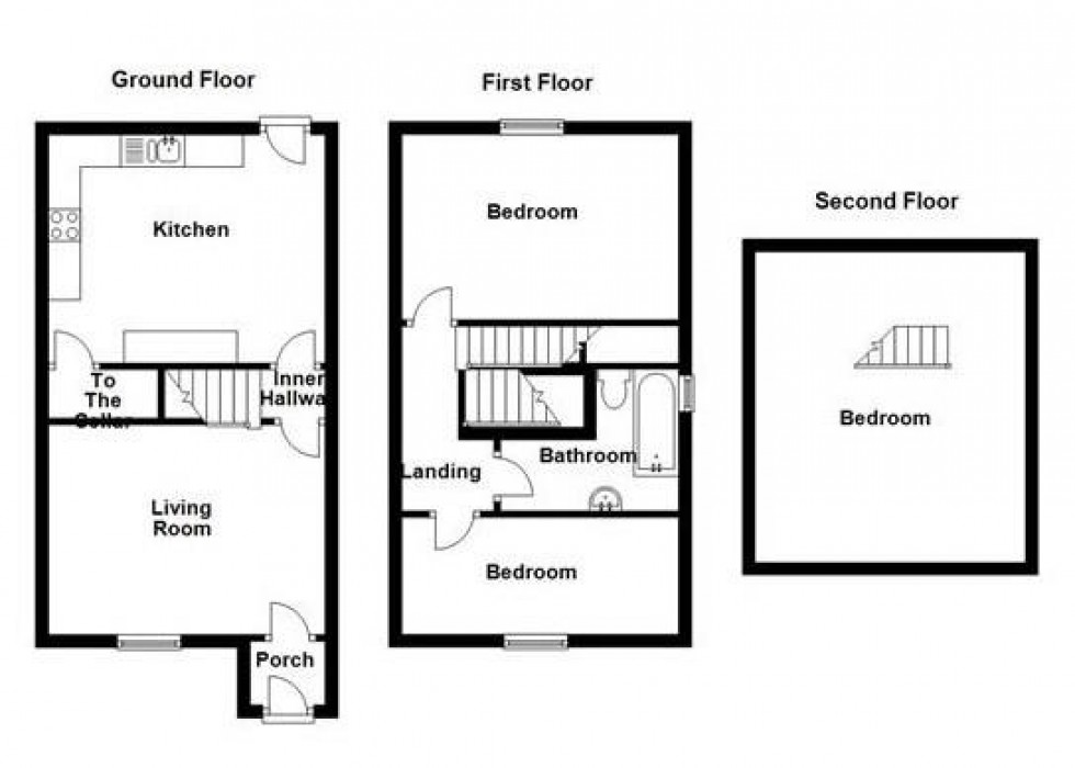 Floorplan for Clifton Common, Brighouse