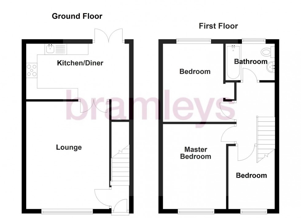 Floorplan for Moorlands Road, Greetland, Halifax