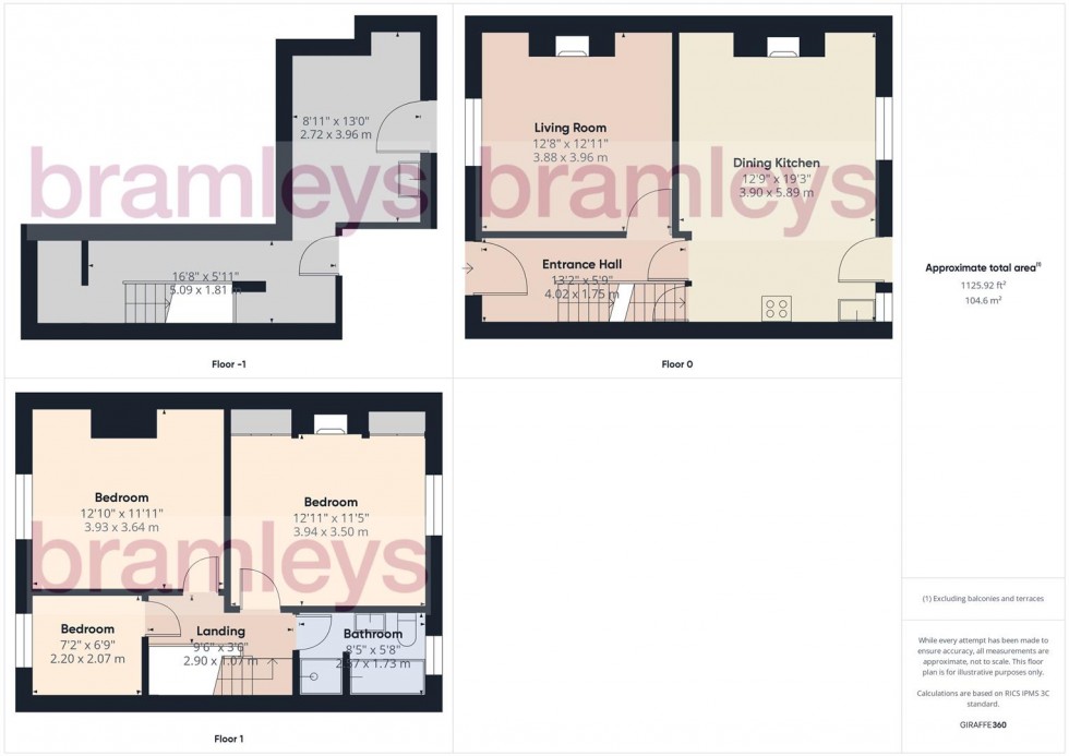 Floorplan for Alexandra Road, Huddersfield