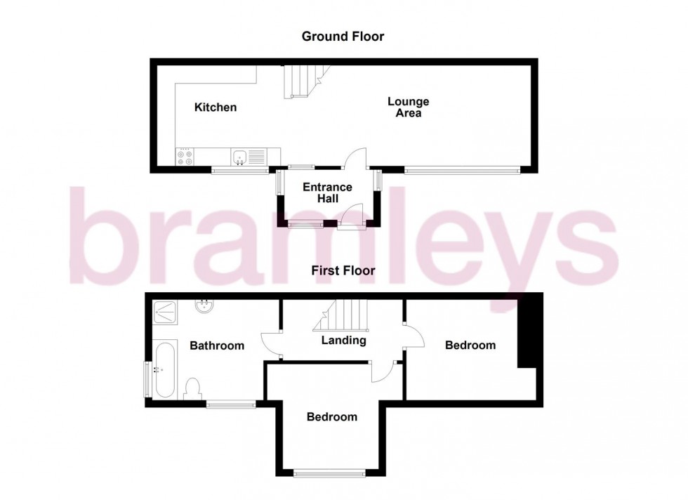 Floorplan for Thirstin Road, Honley, Holmfirth