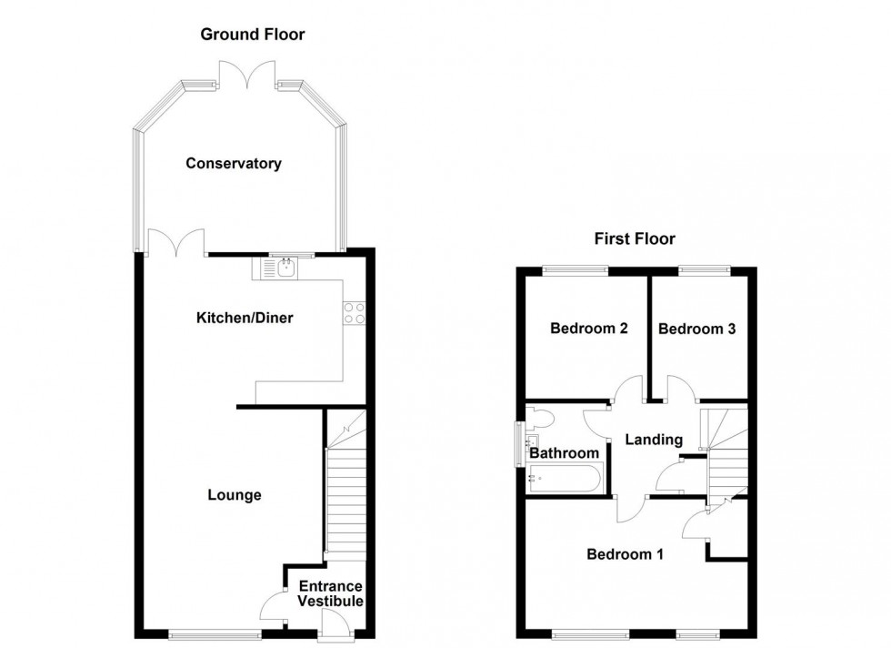 Floorplan for The Embankment, Mirfield