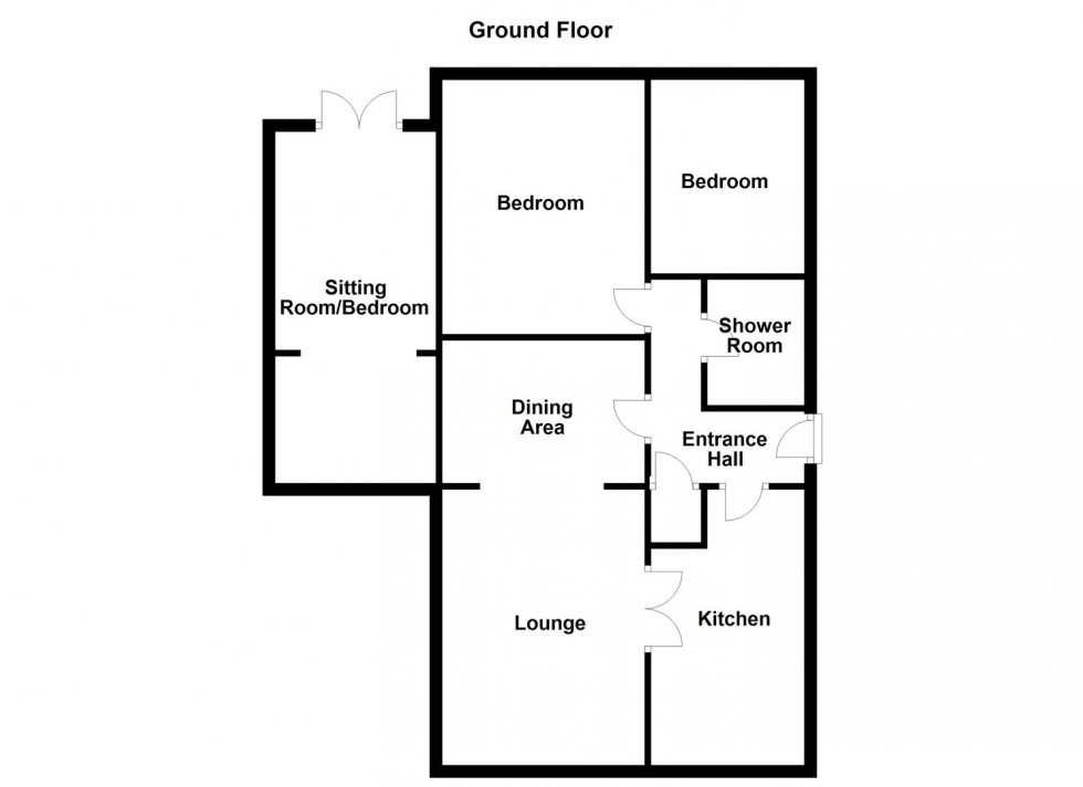 Floorplan for Fernlea Close, Heckmondwike