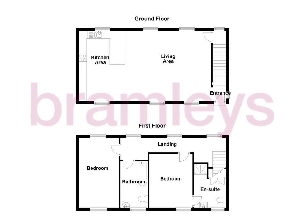 Floorplan for Penistone Road, New Mill, Holmfirth