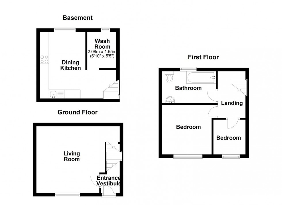 Floorplan for George Street, Liversedge