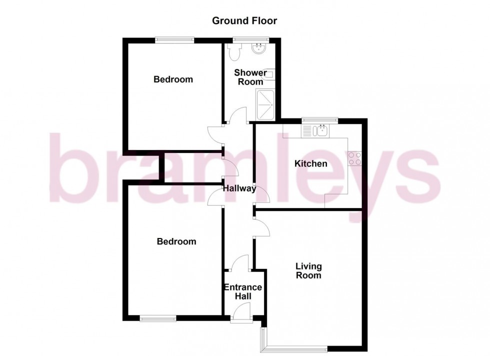 Floorplan for Vernon Avenue, Huddersfield