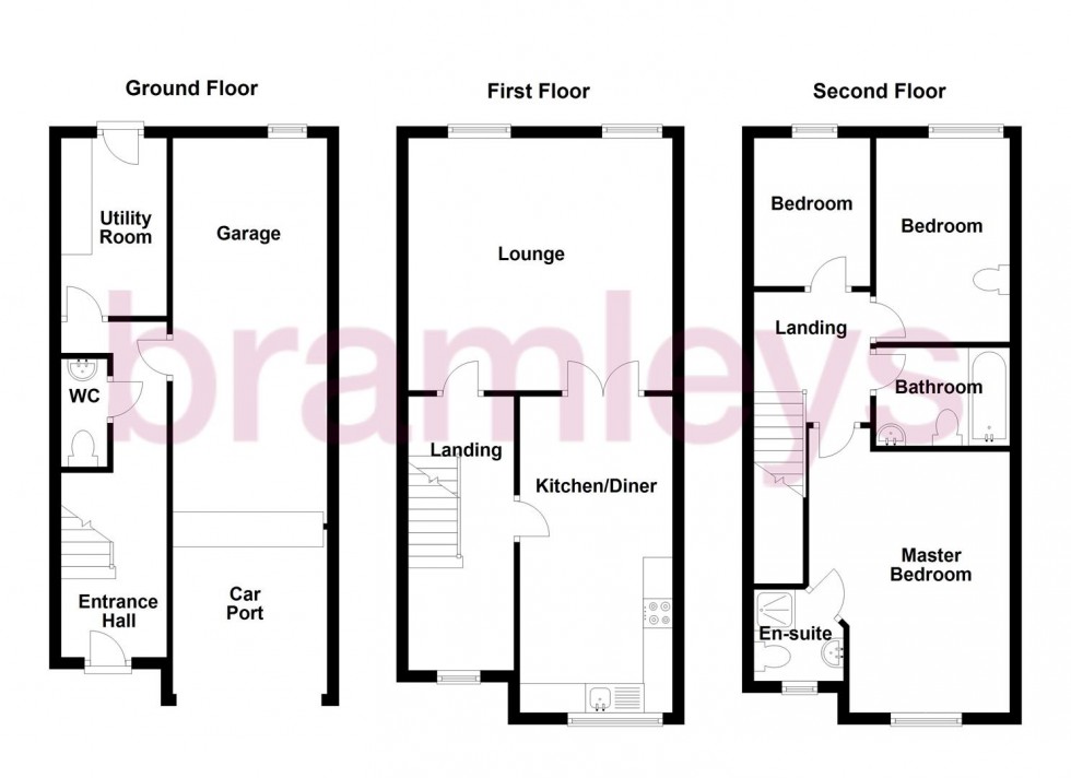 Floorplan for Dale View, Longwood, Huddersfield