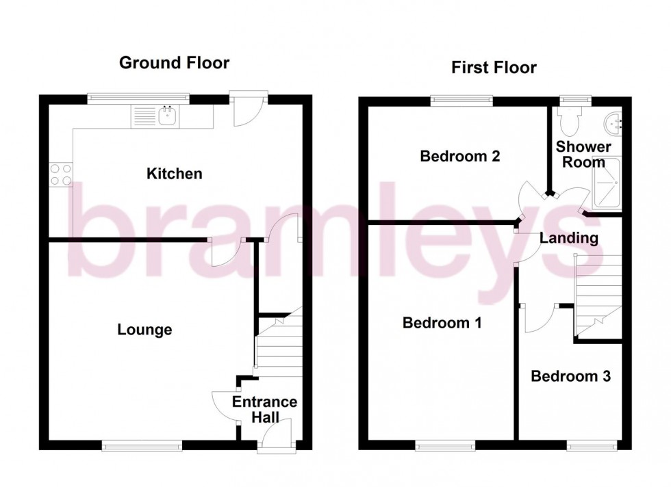 Floorplan for Leymoor Road, Golcar, Huddersfield