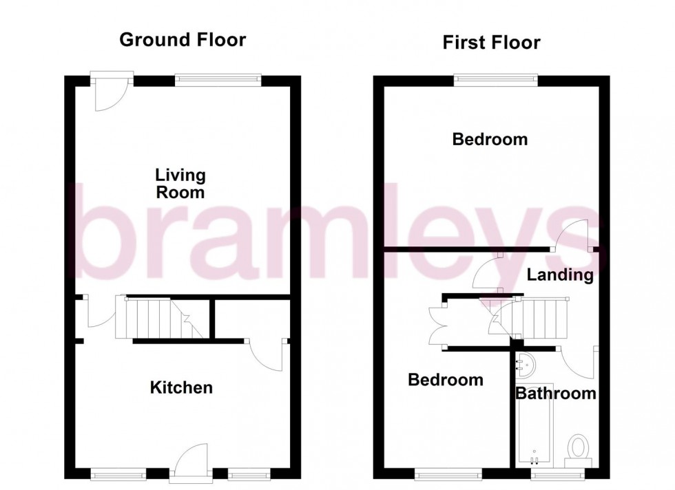 Floorplan for Hagg Hill, Emley, Huddersfield