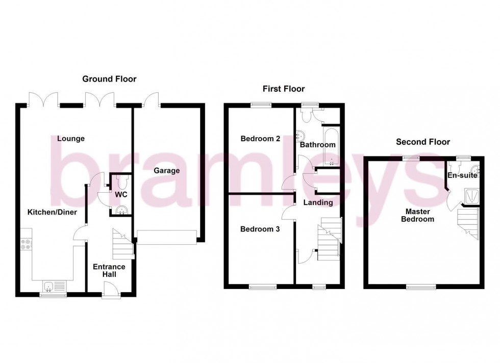 Floorplan for Oxley Road, Huddersfield