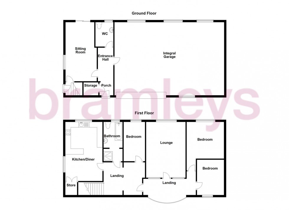 Floorplan for East Street, Huddersfield