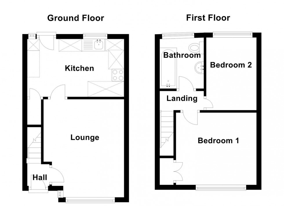 Floorplan for Towngate, Southowram